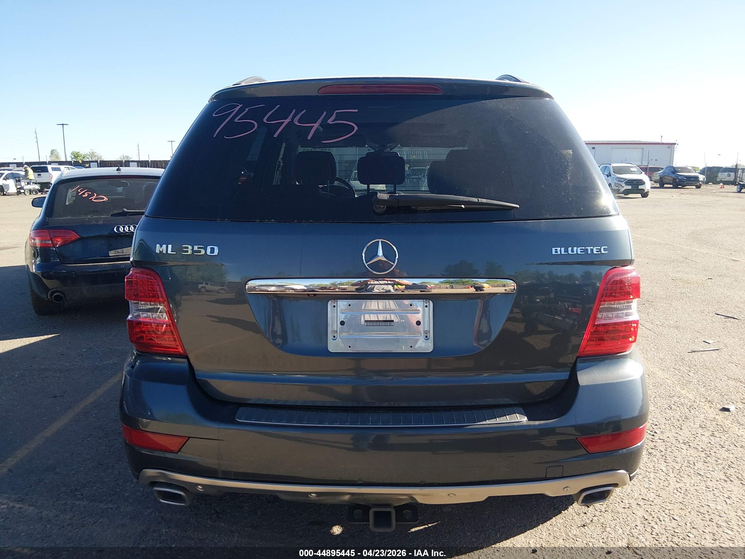 2011 Mercedes-benz Ml 350 Bluetec 4matic Серый vin: 4JGBB2FB3BA705343