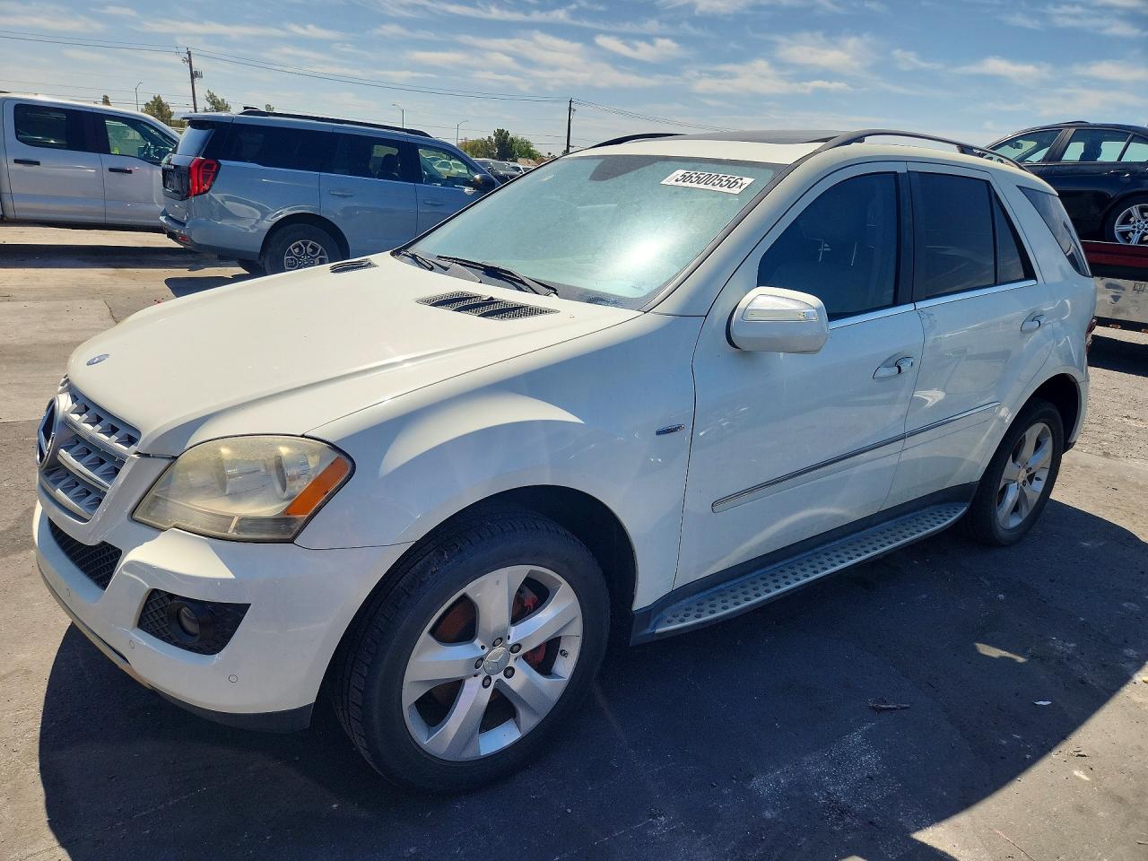 2010 Mercedes-benz Ml 350 Bluetec White vin: 4JGBB2FB5AA535310