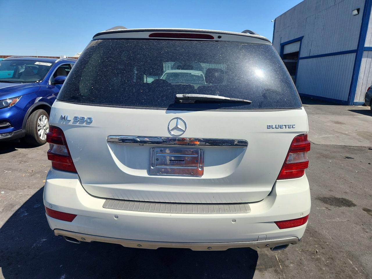 2010 Mercedes-benz Ml 350 Bluetec White vin: 4JGBB2FB5AA535310