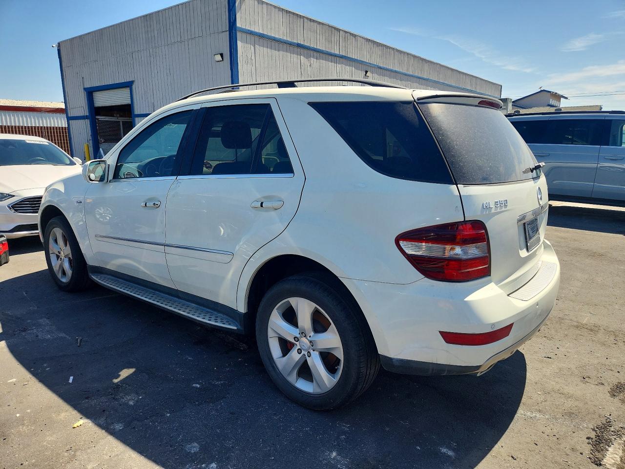 2010 Mercedes-benz Ml 350 Bluetec White vin: 4JGBB2FB5AA535310