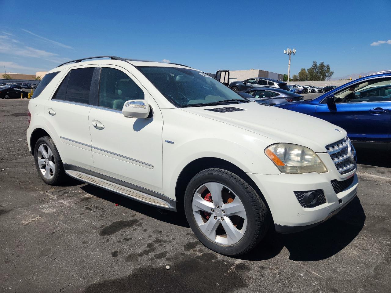 2010 Mercedes-benz Ml 350 Bluetec White vin: 4JGBB2FB5AA535310