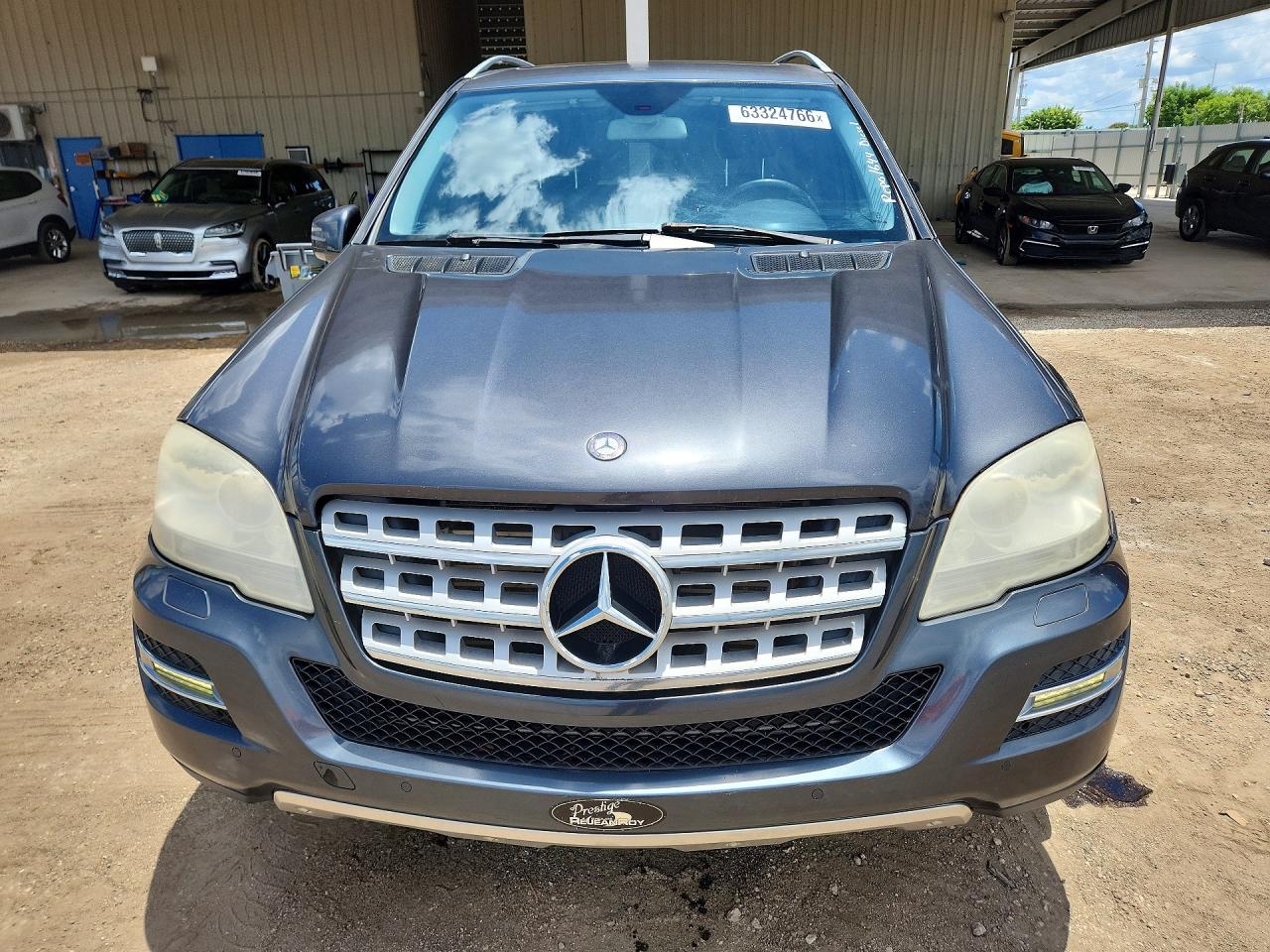 2011 Mercedes-benz Ml 350 Bluetec Gray vin: 4JGBB2FB7BA682164