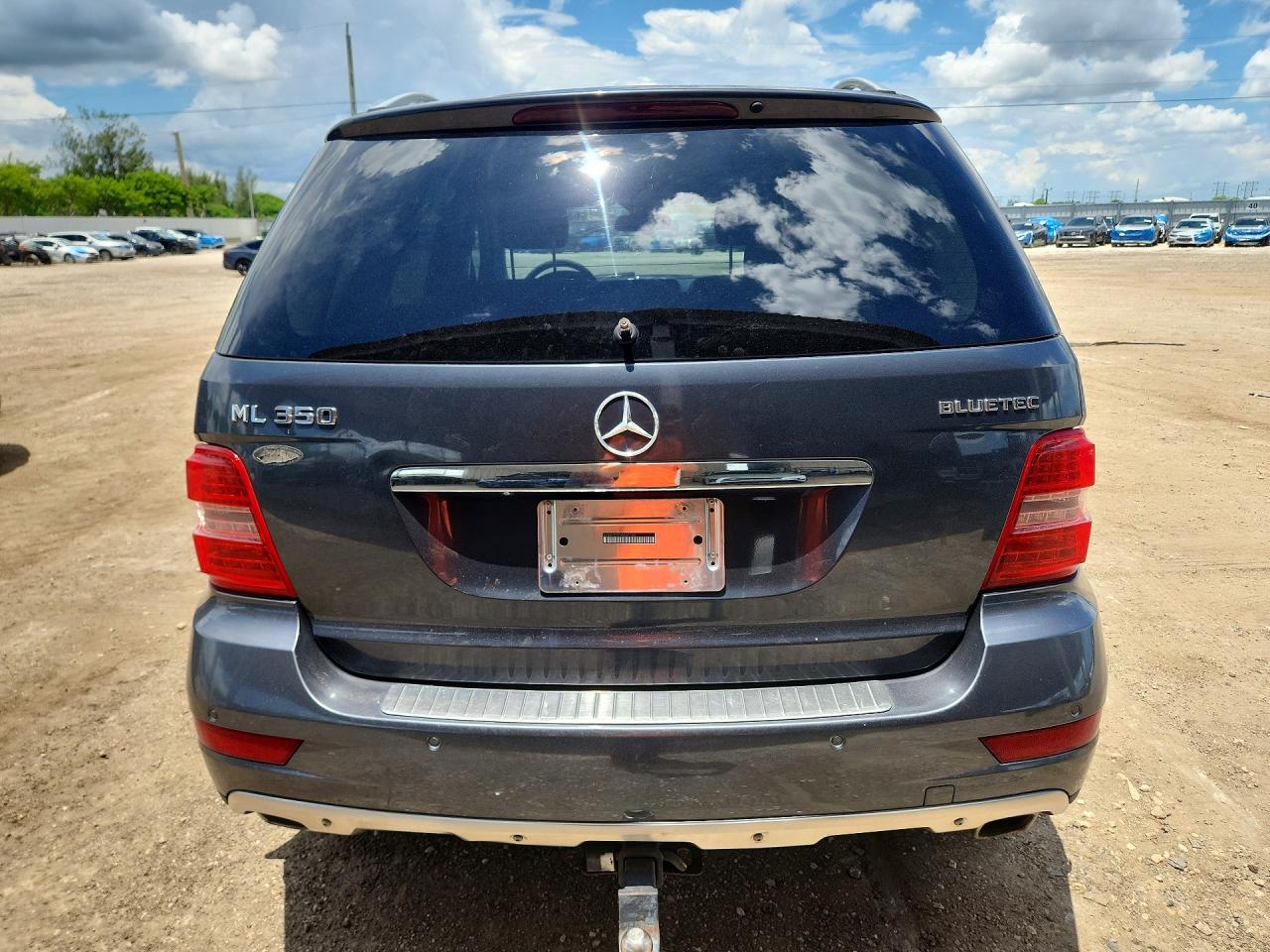 2011 Mercedes-benz Ml 350 Bluetec Gray vin: 4JGBB2FB7BA682164