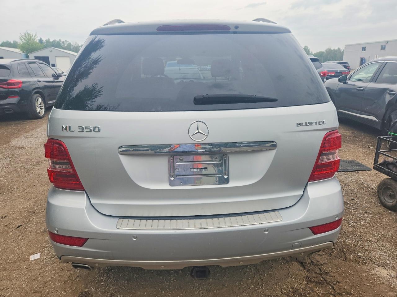 2010 Mercedes-benz Ml 350 Bluetec Silver vin: 4JGBB2FB9AA595669