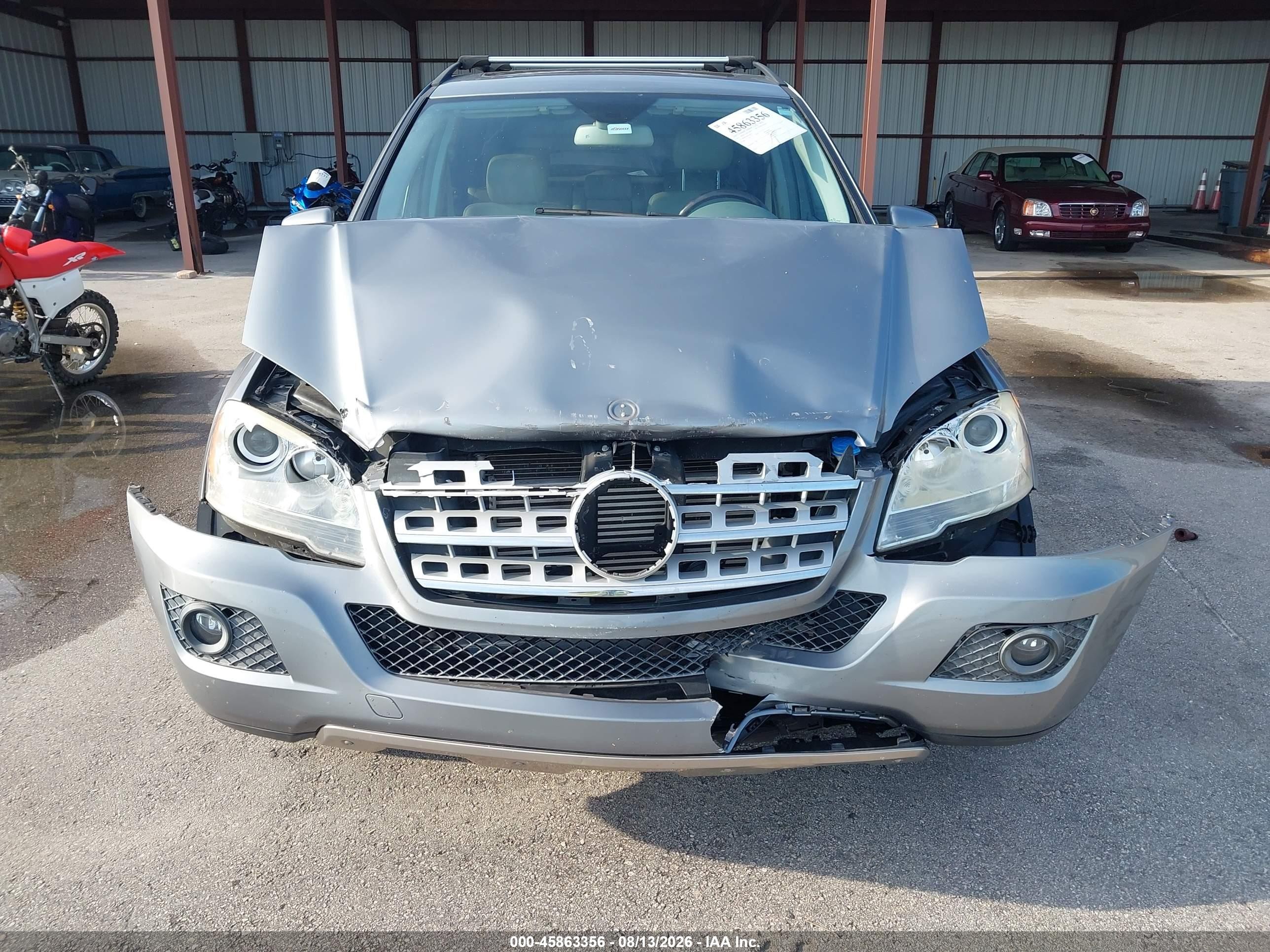 2011 Mercedes-benz Ml 350 Bluetec 4matic Silver vin: 4JGBB2FB9BA650123