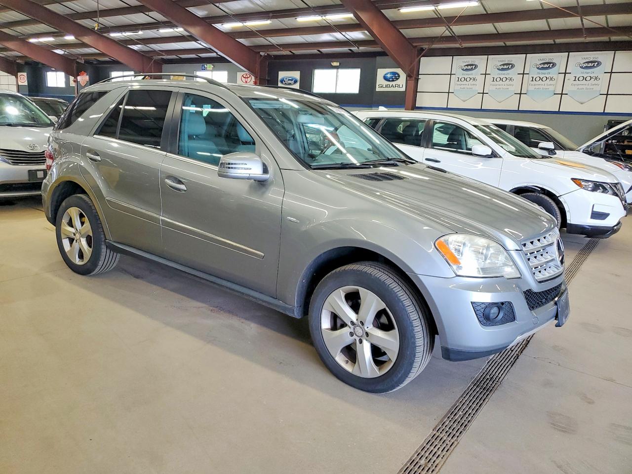2011 Mercedes-benz Ml 350 Bluetec Silver vin: 4JGBB2FB9BA677838
