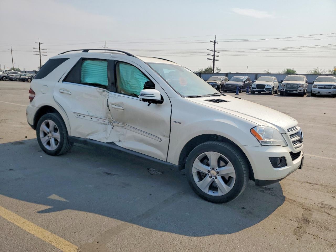 2011 Mercedes-benz Ml 350 Bluetec Белый vin: 4JGBB2FBXBA673121