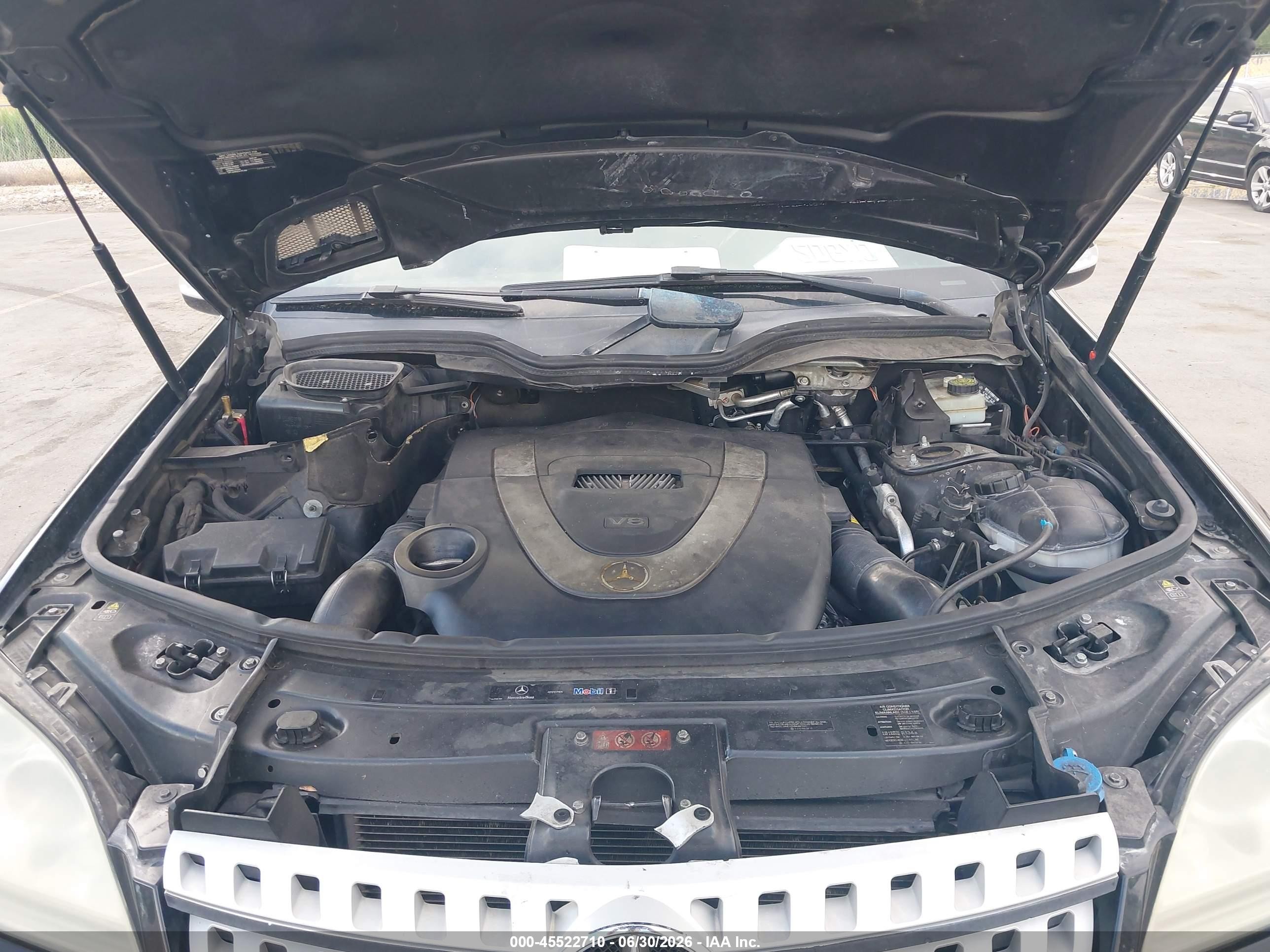 2008 Mercedes-benz Ml 550 4matic Black vin: 4JGBB72E08A360892
