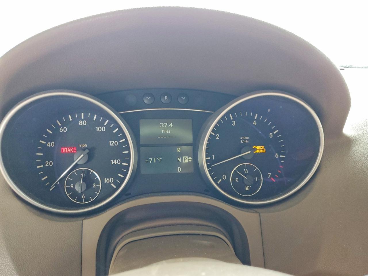 2008 Mercedes-benz Ml 550 Black vin: 4JGBB72E88A380131