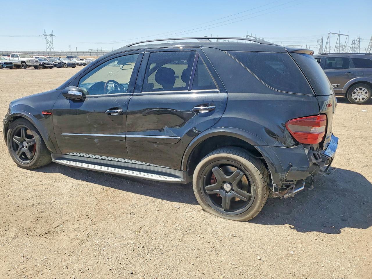 2007 Mercedes-benz Ml 63 Amg Черный vin: 4JGBB77EX7A210487