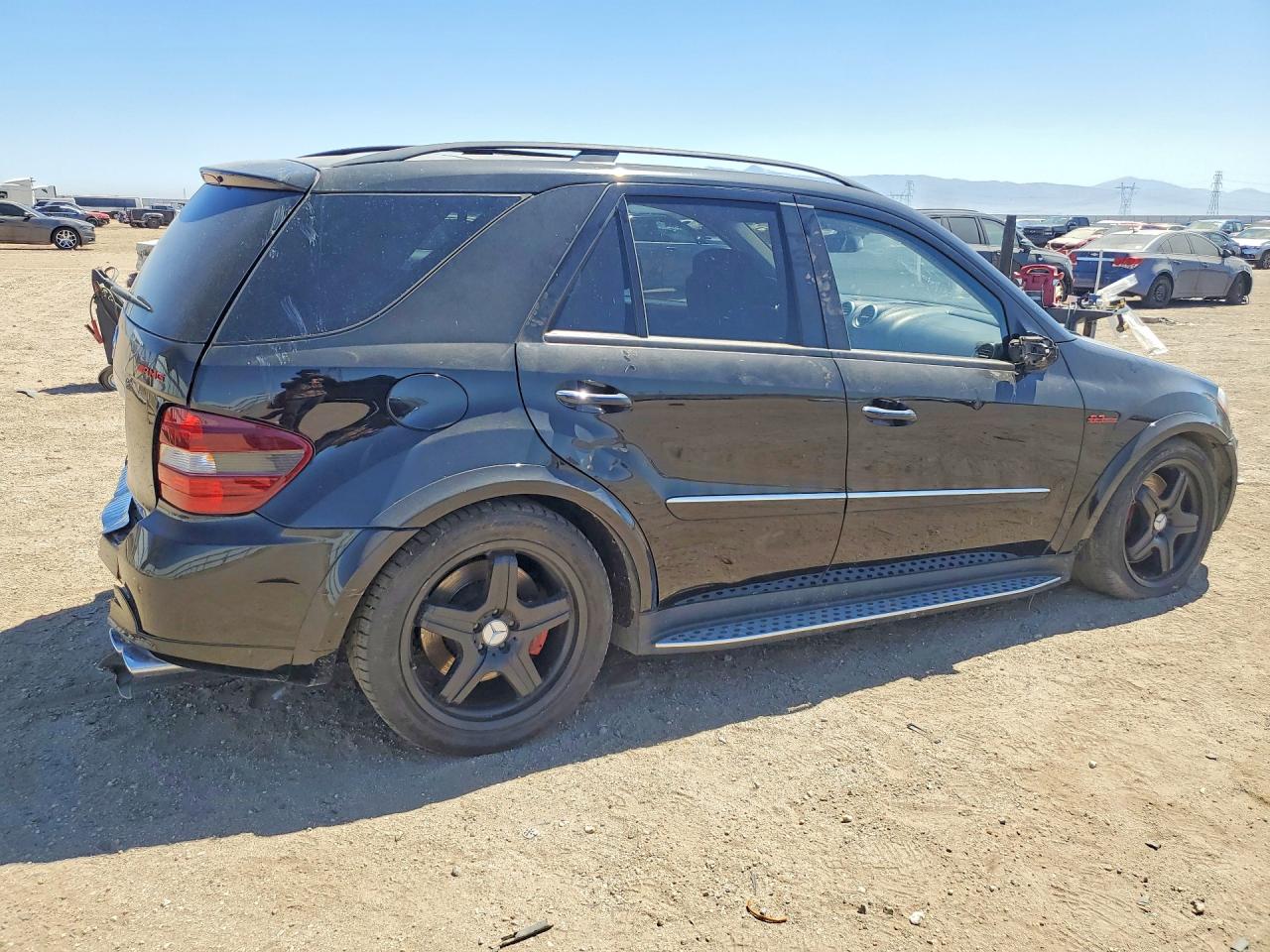 2007 Mercedes-benz Ml 63 Amg Черный vin: 4JGBB77EX7A210487