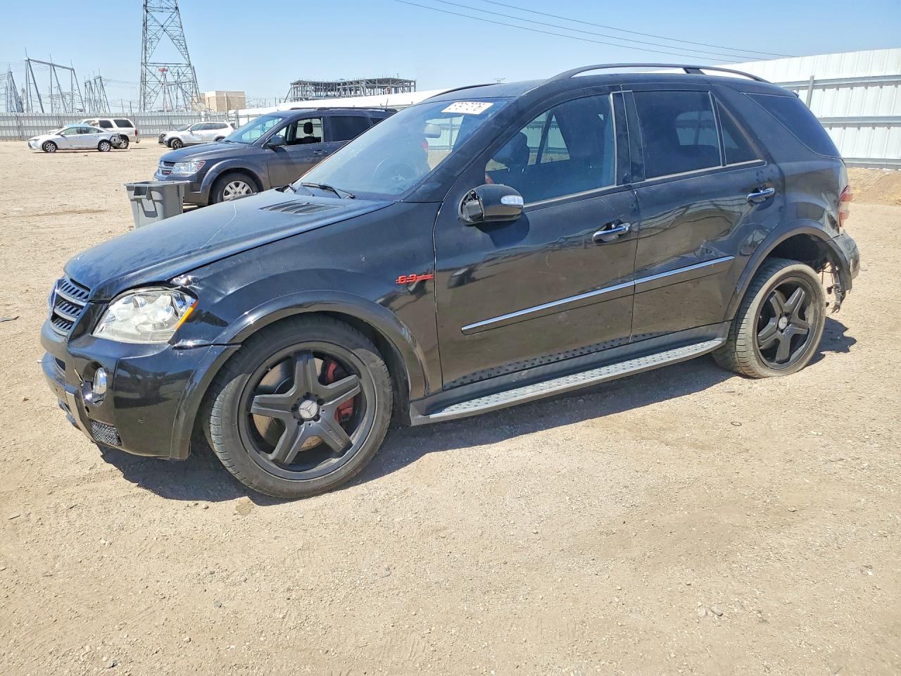 2007 Mercedes-benz Ml 63 Amg Черный vin: 4JGBB77EX7A210487