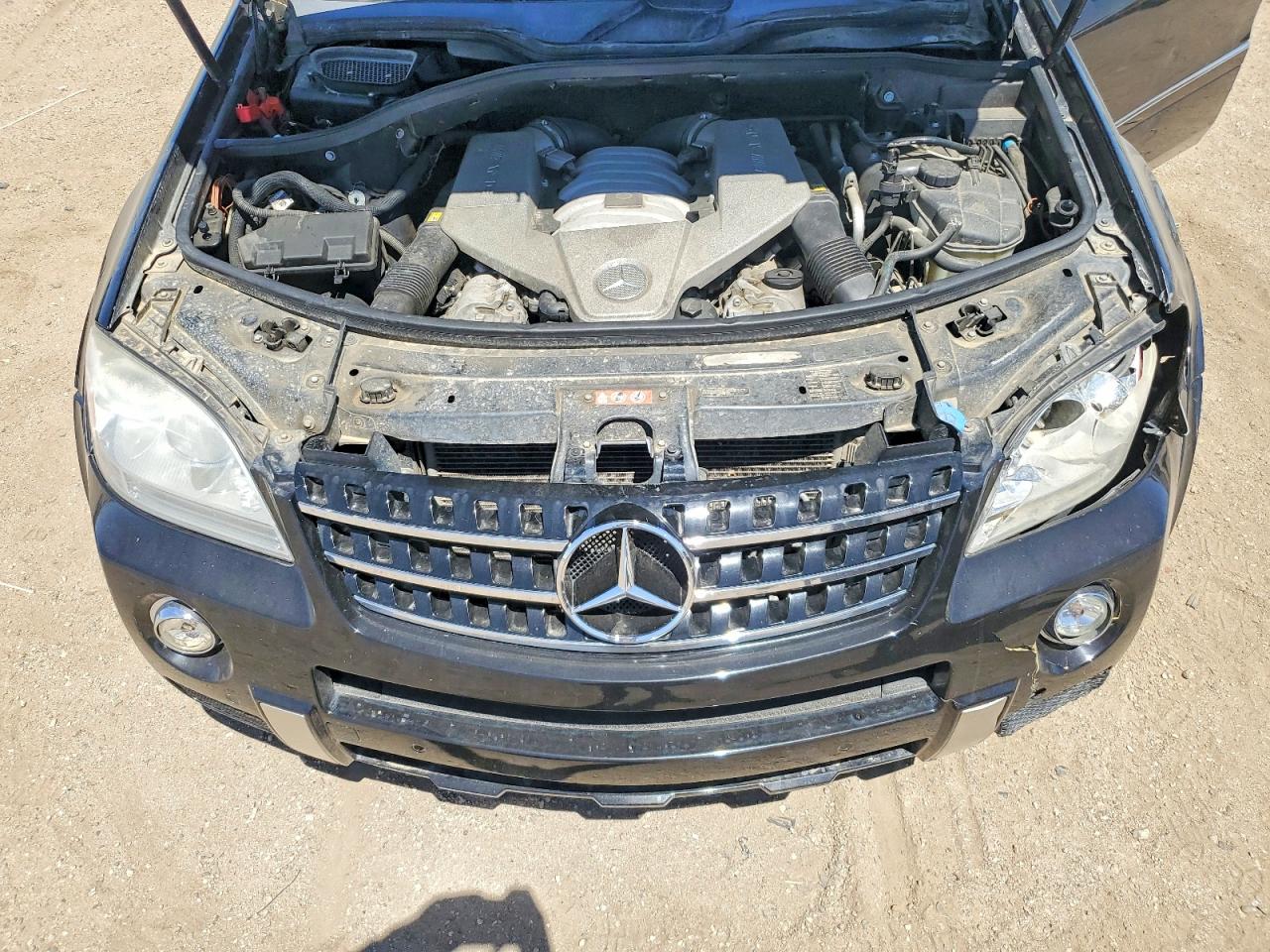 2007 Mercedes-benz Ml 63 Amg Черный vin: 4JGBB77EX7A210487
