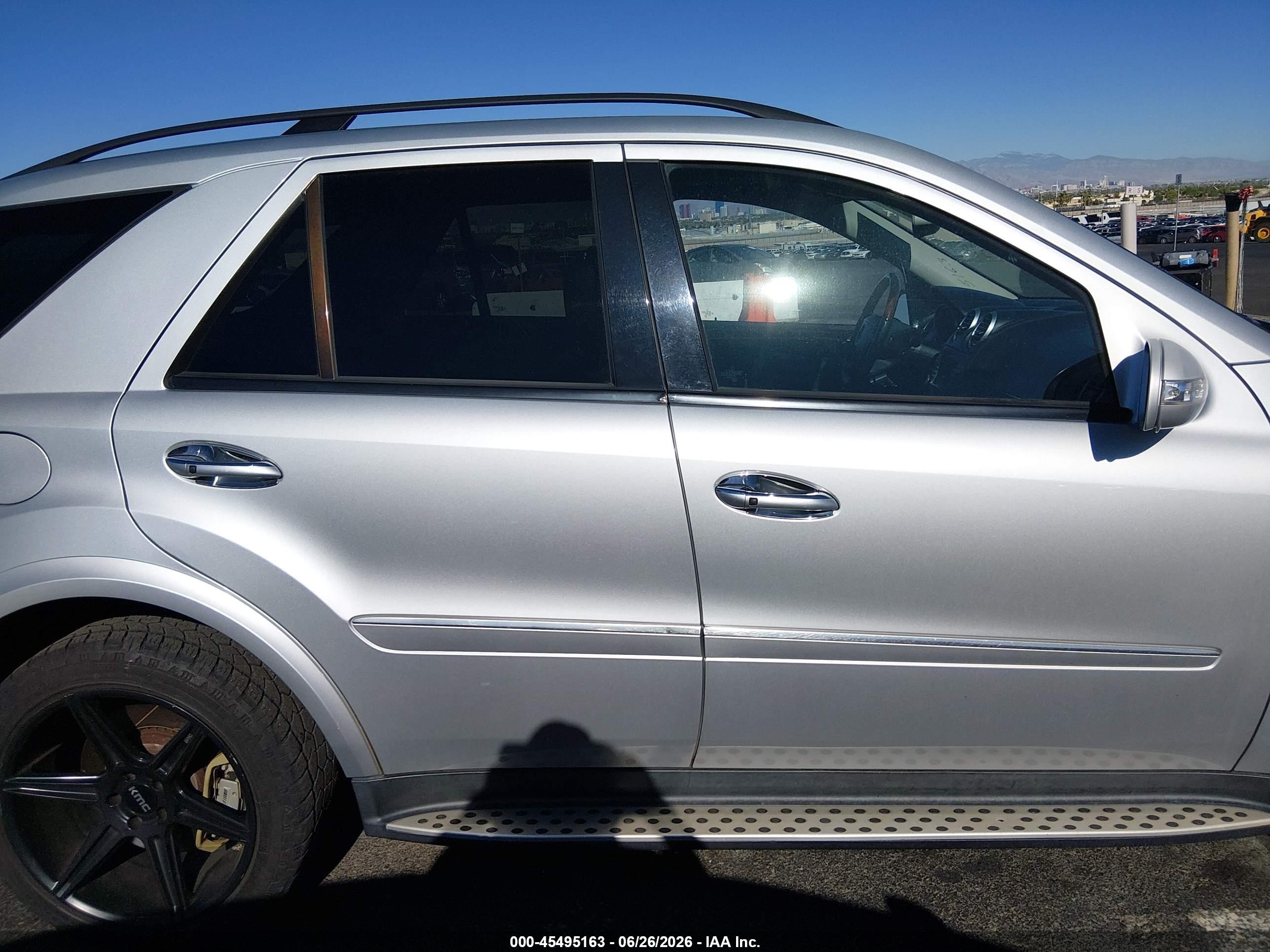 2008 Mercedes-benz M-class 6.3l Amg Silver vin: 4JGBB77EX8A307786