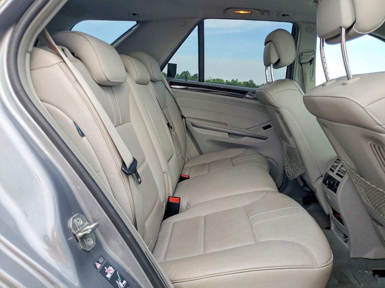 2011 Mercedes-benz Ml 550 4matic Gray vin: 4JGBB7CB2BA645783