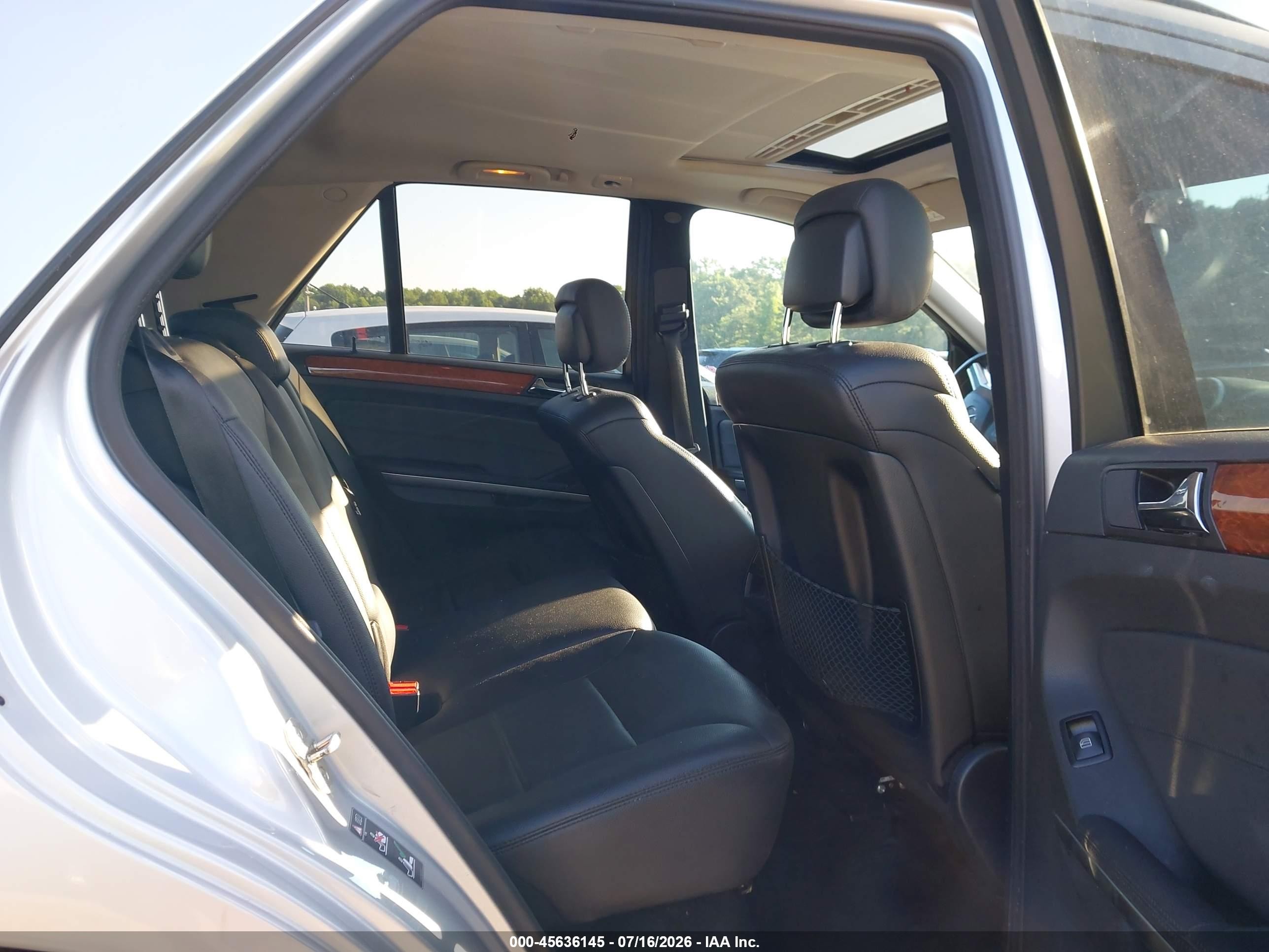 2009 Mercedes-benz Ml 350 4matic Silver vin: 4JGBB86E19A444432