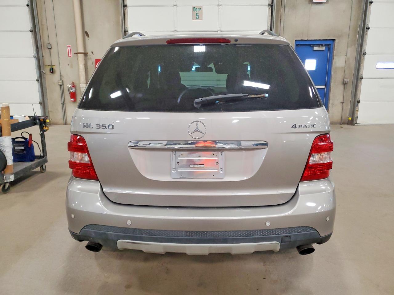 2007 Mercedes-benz Ml 350 Gray vin: 4JGBB86E27A212726