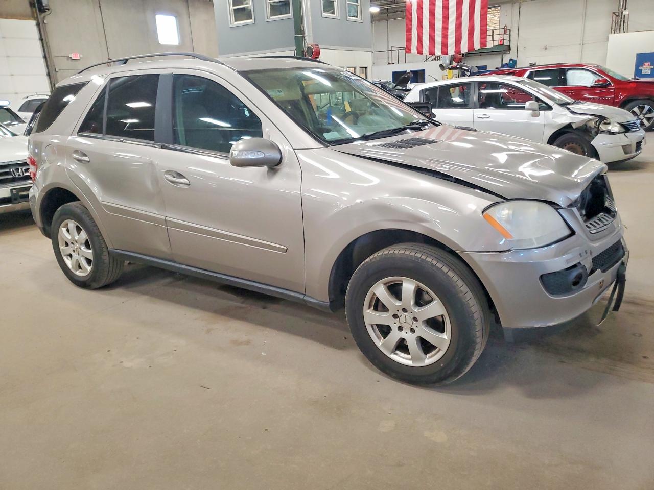 2007 Mercedes-benz Ml 350 Gray vin: 4JGBB86E27A212726