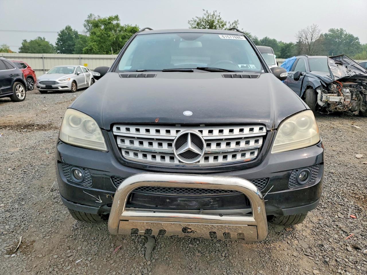 2008 Mercedes-benz Ml 350 Black vin: 4JGBB86E48A343240