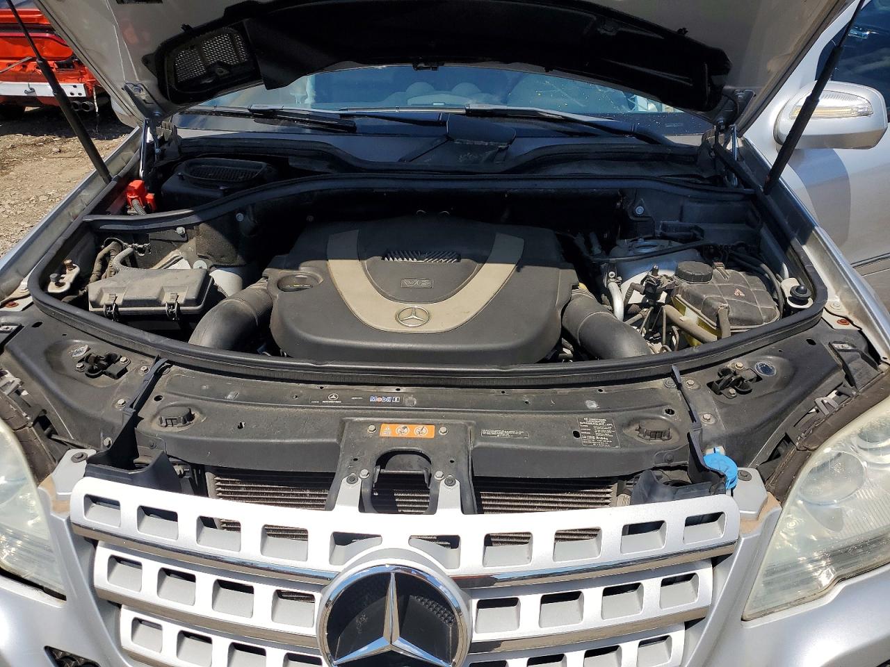 2009 Mercedes-benz Ml 350 Silver vin: 4JGBB86E49A522735