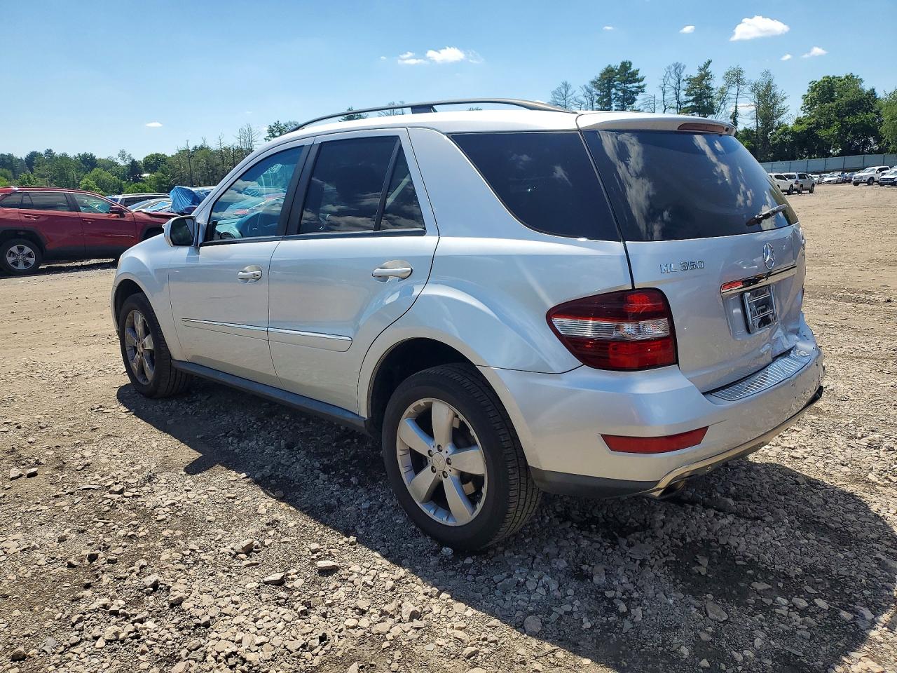 2009 Mercedes-benz Ml 350 Silver vin: 4JGBB86E49A522735