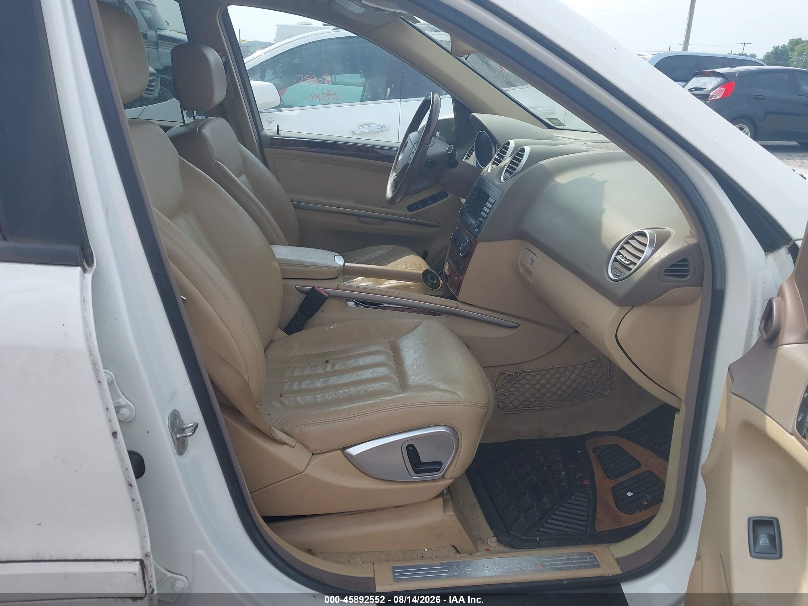 2006 Mercedes-benz Ml 350 4matic White vin: 4JGBB86E66A106150