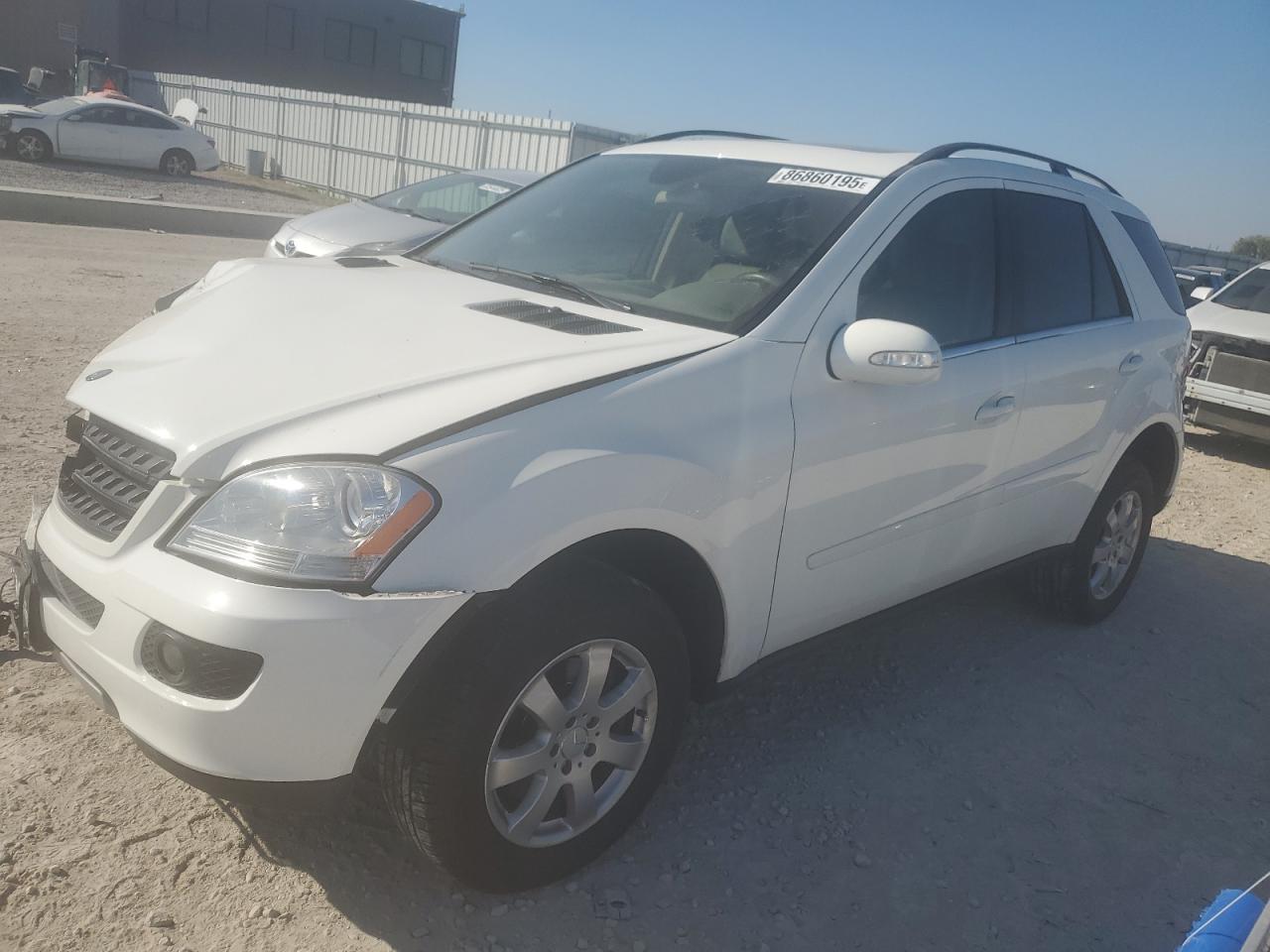 2006 Mercedes-benz Ml 350 White vin: 4JGBB86E86A079727