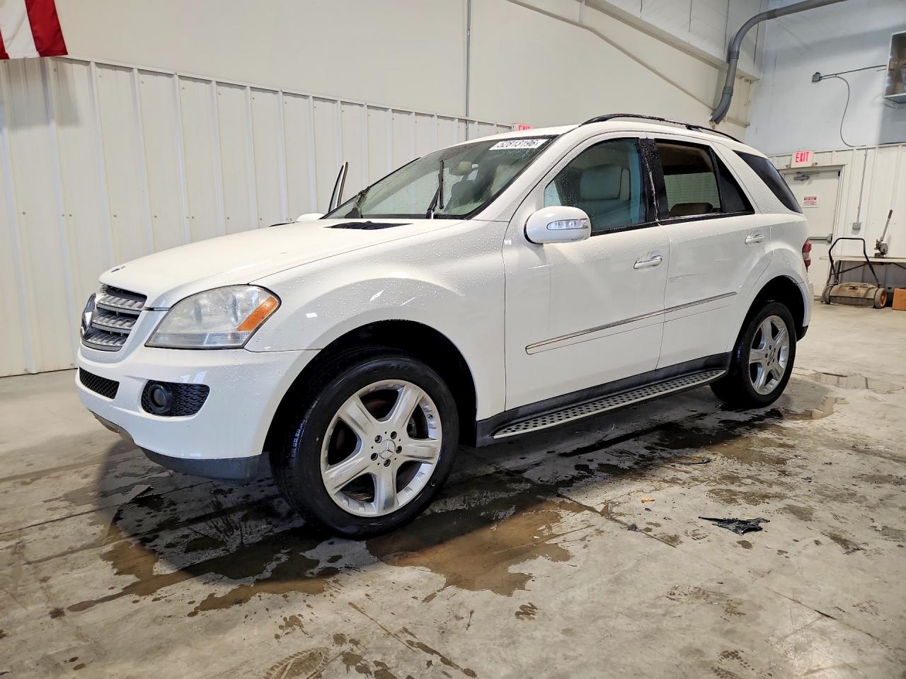 2007 Mercedes-benz Ml 350 Белый vin: 4JGBB86E97A276357