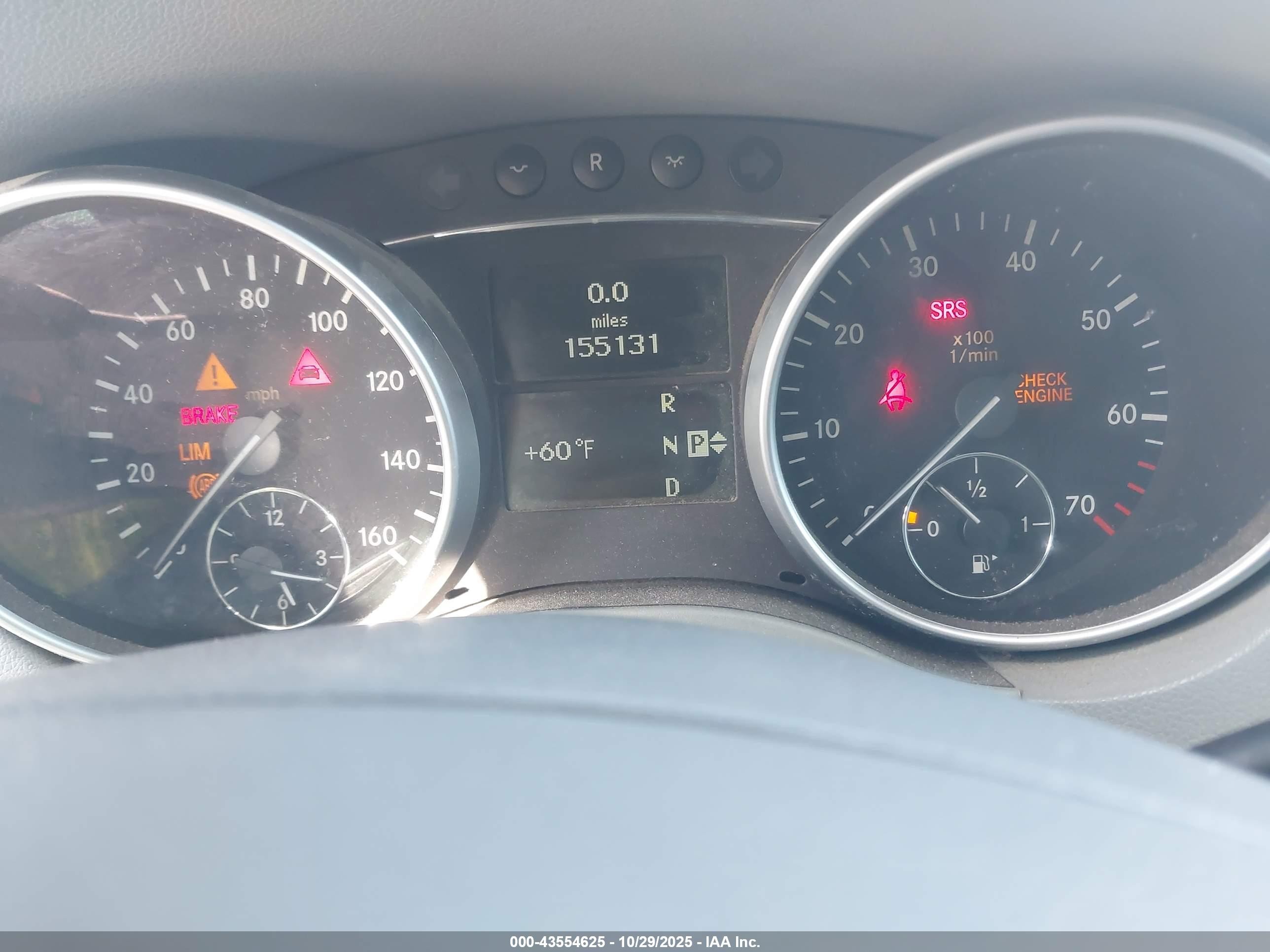 2006 Mercedes-benz Ml 350 4matic Серебряный vin: 4JGBB86EX6A001045