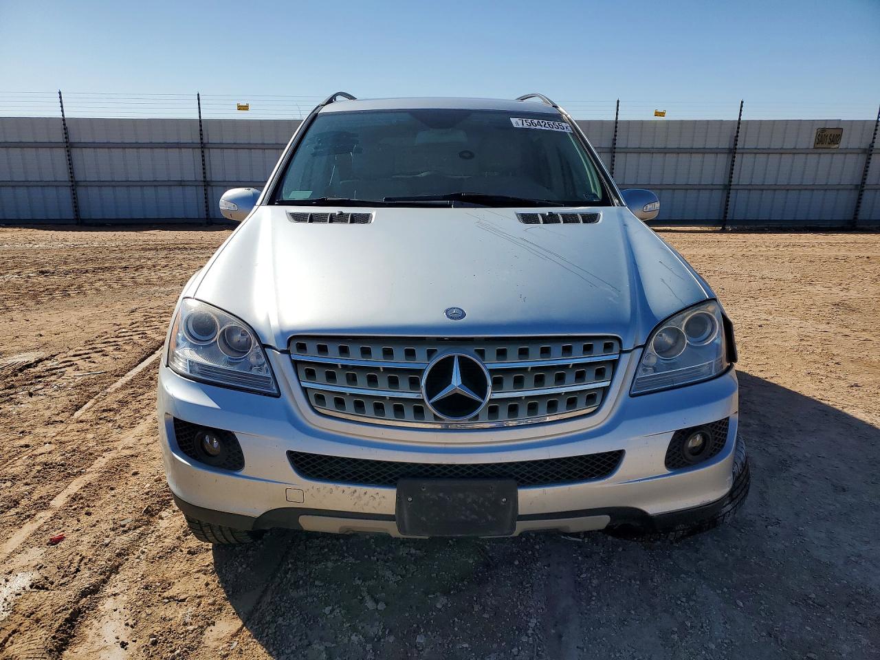 2007 Mercedes-benz Ml 350 Silver vin: 4JGBB86EX7A163047