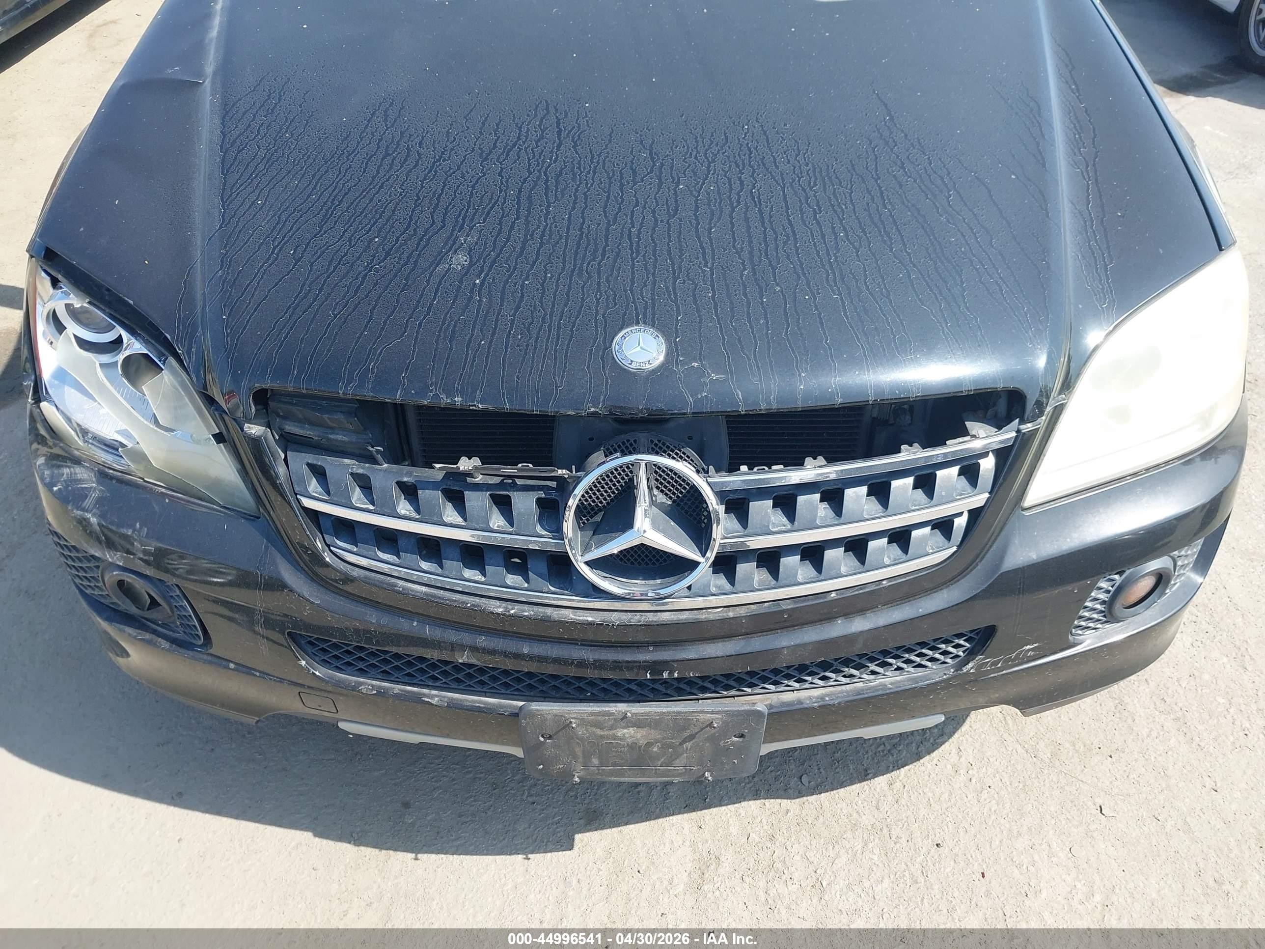 2007 Mercedes-benz Ml 350 4matic Черный vin: 4JGBB86EX7A174047