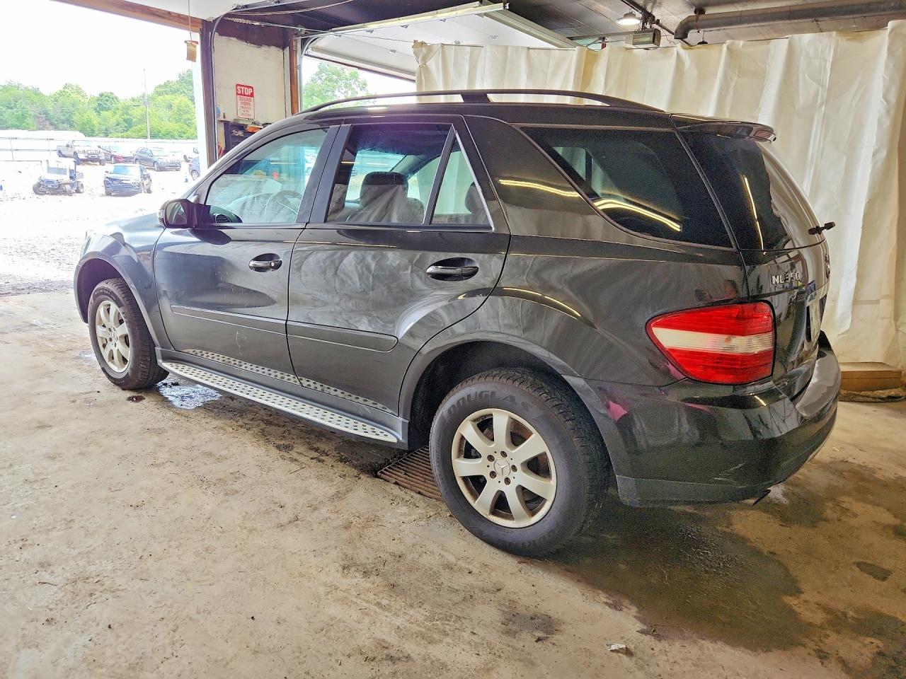 2007 Mercedes-benz Ml 350 Black vin: 4JGBB86EX7A232089