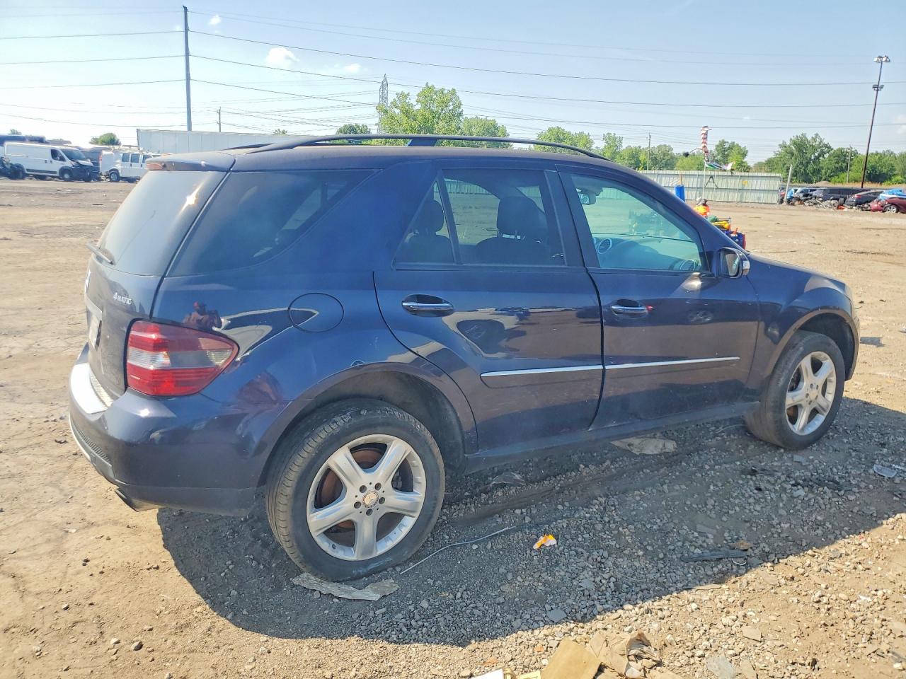 2008 Mercedes-benz Ml 350 Синий vin: 4JGBB86EX8A354677
