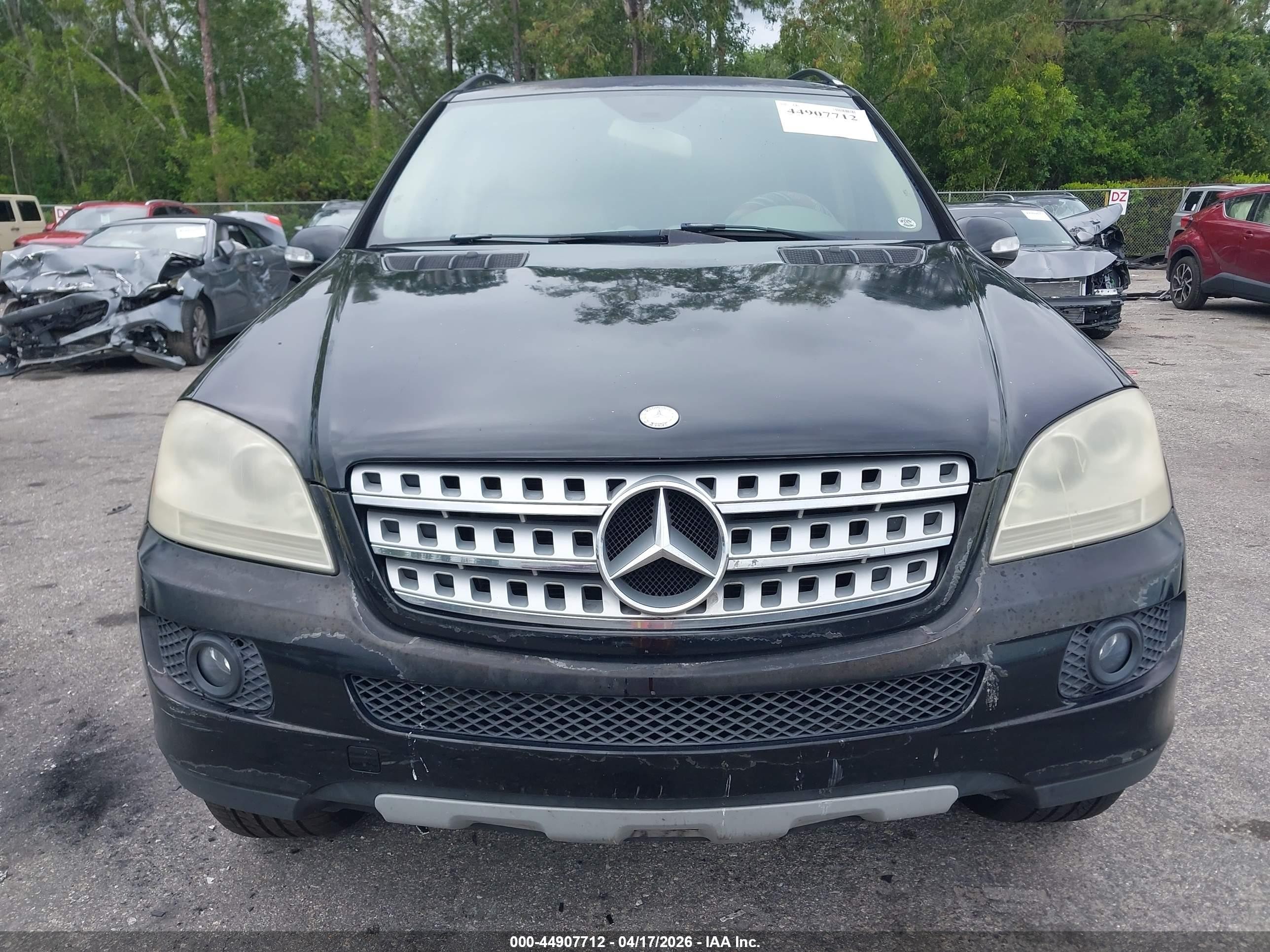 2008 Mercedes-benz Ml 350 4matic Черный vin: 4JGBB86EX8A395567