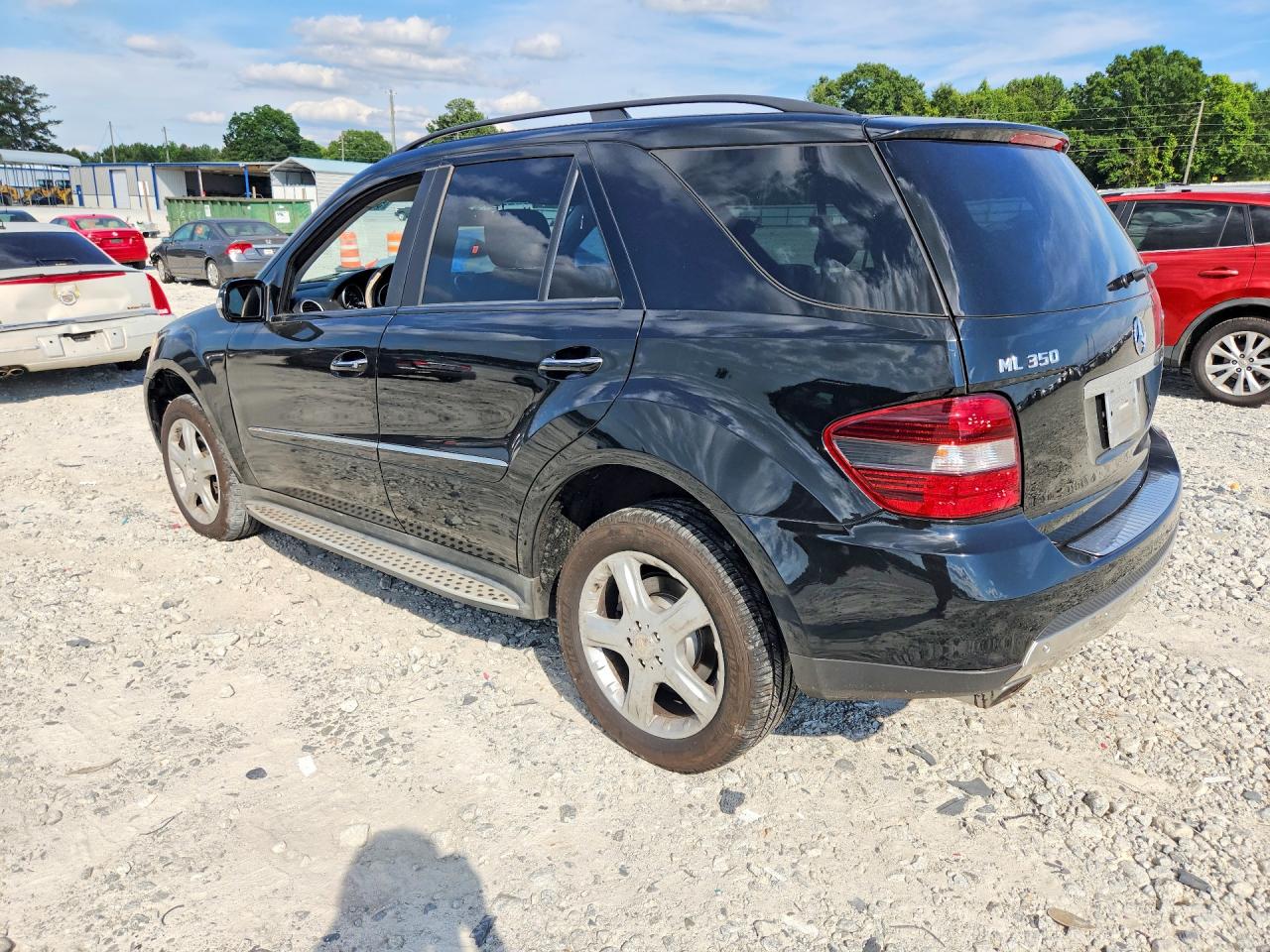 2008 Mercedes-benz Ml 350 Black vin: 4JGBB86EX8A424775