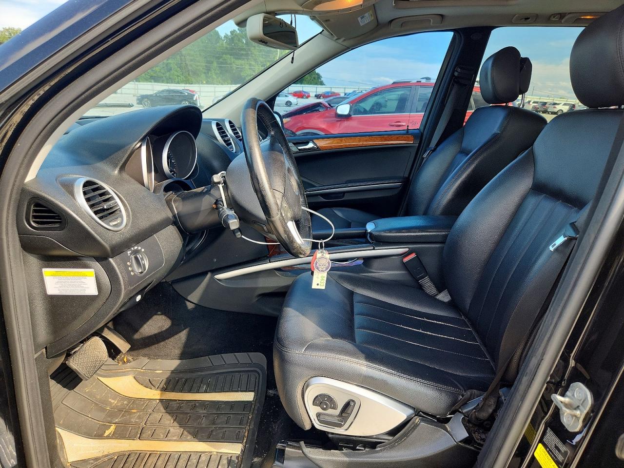 2008 Mercedes-benz Ml 350 Black vin: 4JGBB86EX8A424775