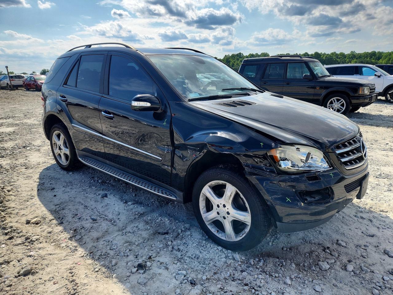 2008 Mercedes-benz Ml 350 Black vin: 4JGBB86EX8A424775