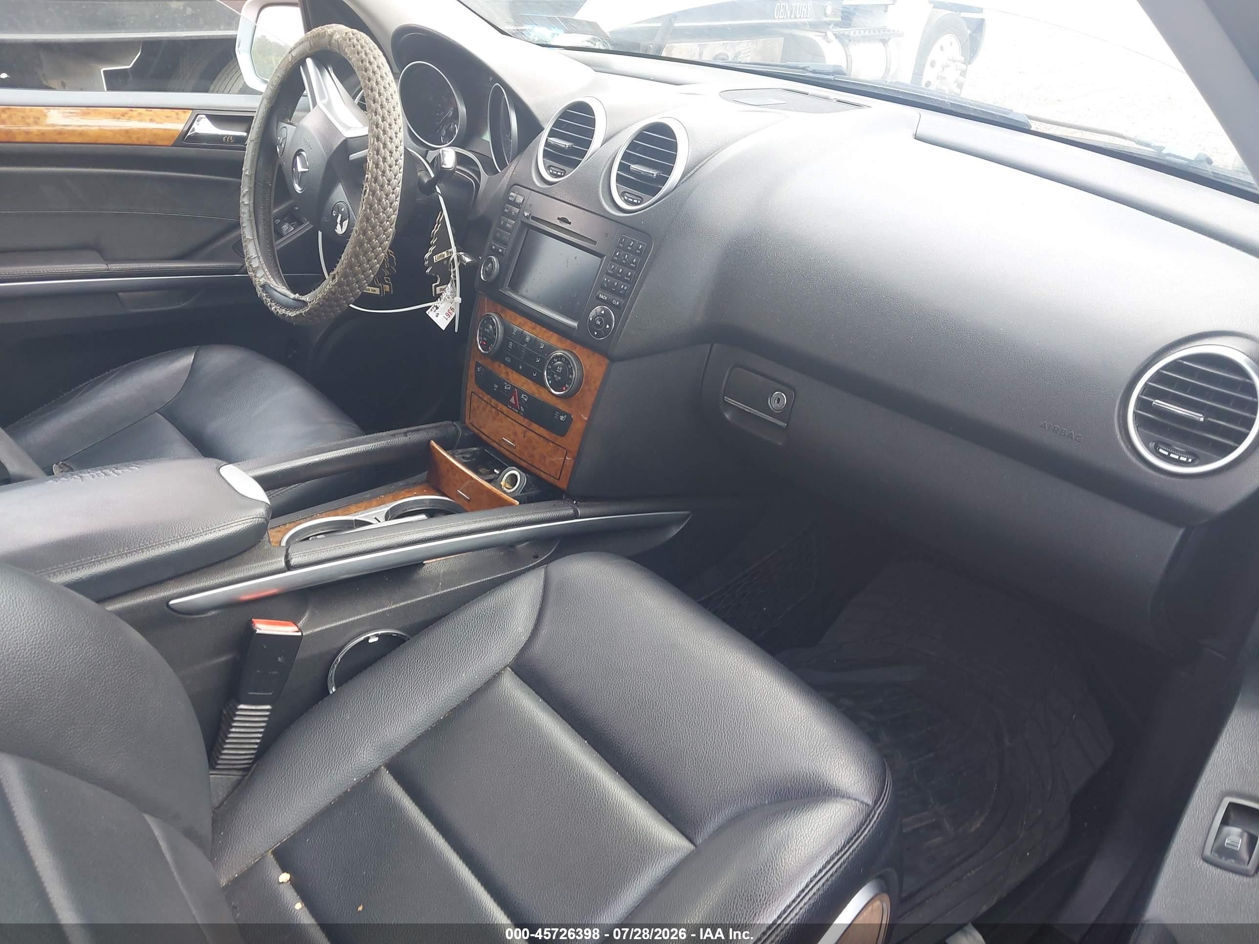 2009 Mercedes-benz Ml 350 4matic Silver vin: 4JGBB86EX9A519595