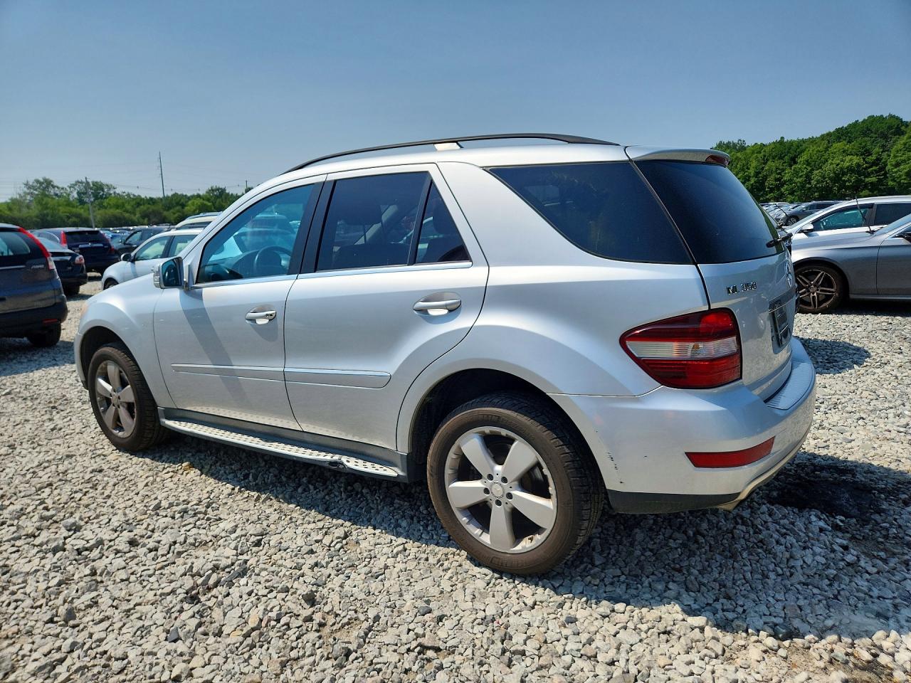2011 Mercedes-benz Ml 350 4matic Silver vin: 4JGBB8GB1BA627808