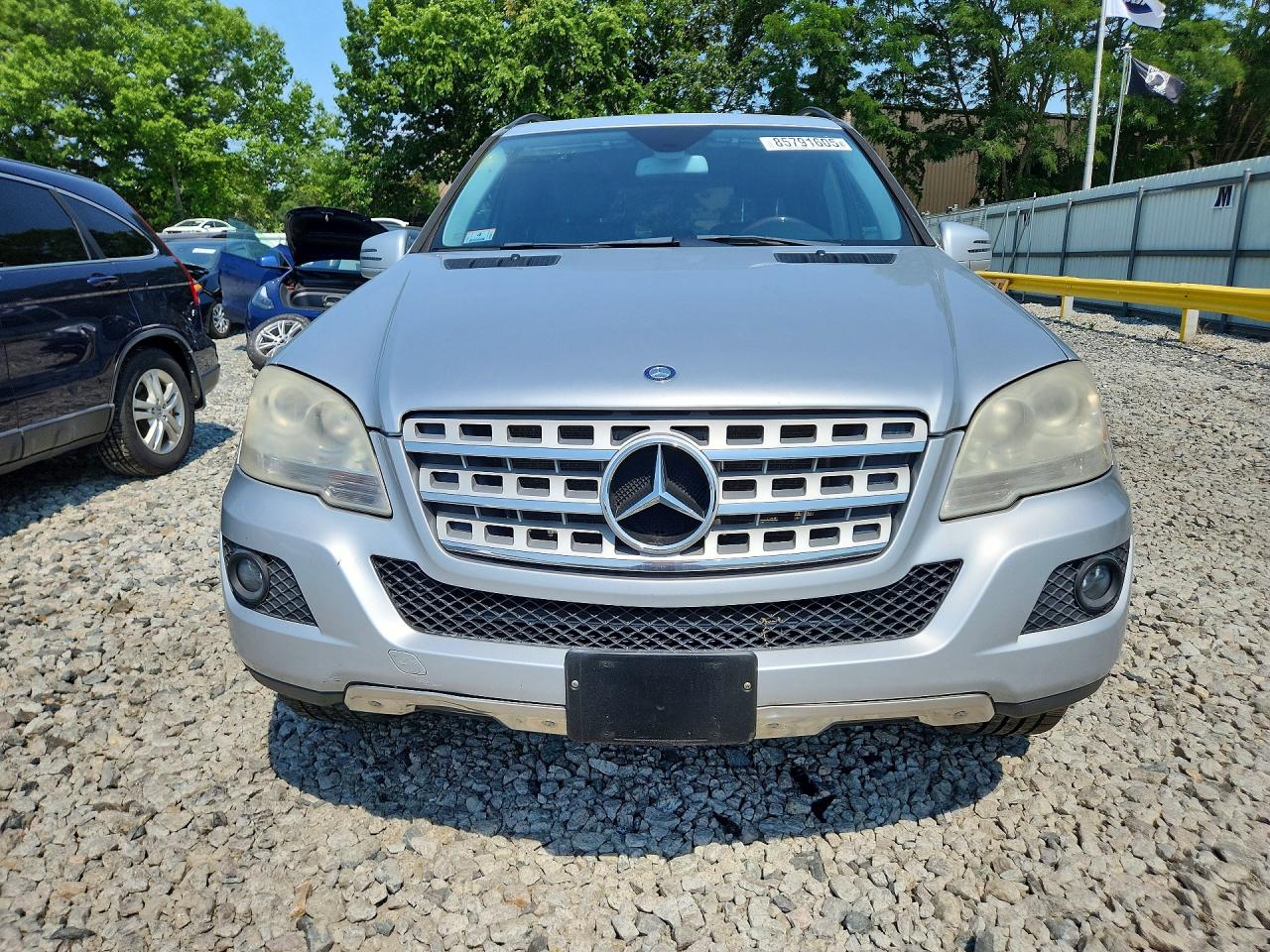 2011 Mercedes-benz Ml 350 4matic Silver vin: 4JGBB8GB1BA627808