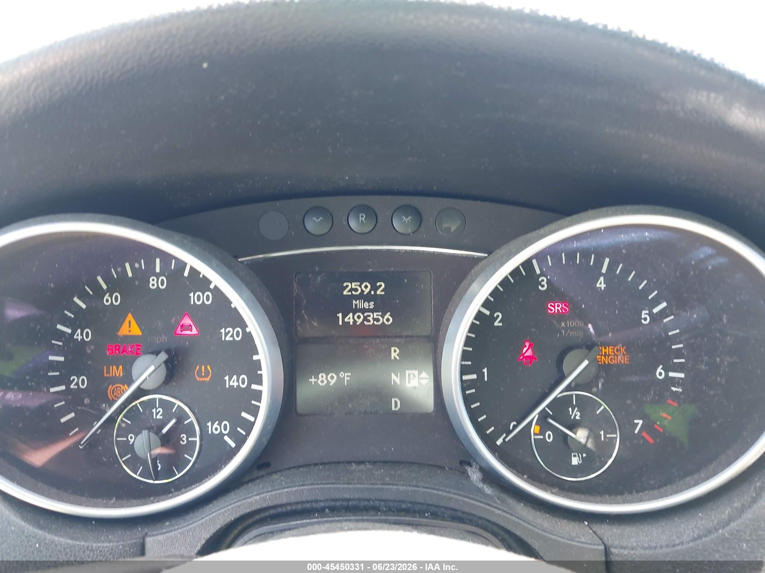 2010 Mercedes-benz Ml 350 4matic Серый vin: 4JGBB8GB5AA610430