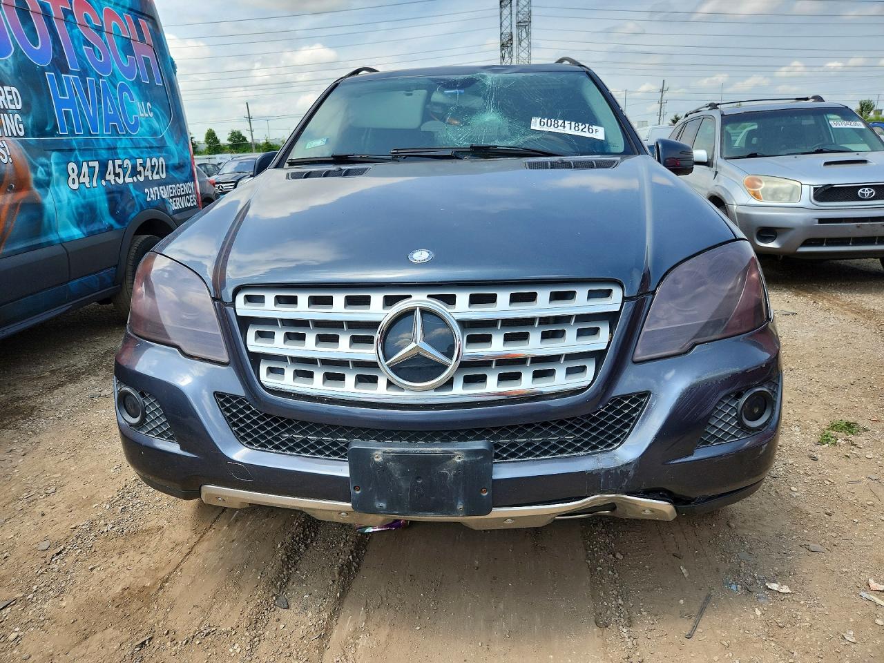 2011 Mercedes-benz Ml 350 4matic Угольный vin: 4JGBB8GB7BA661784