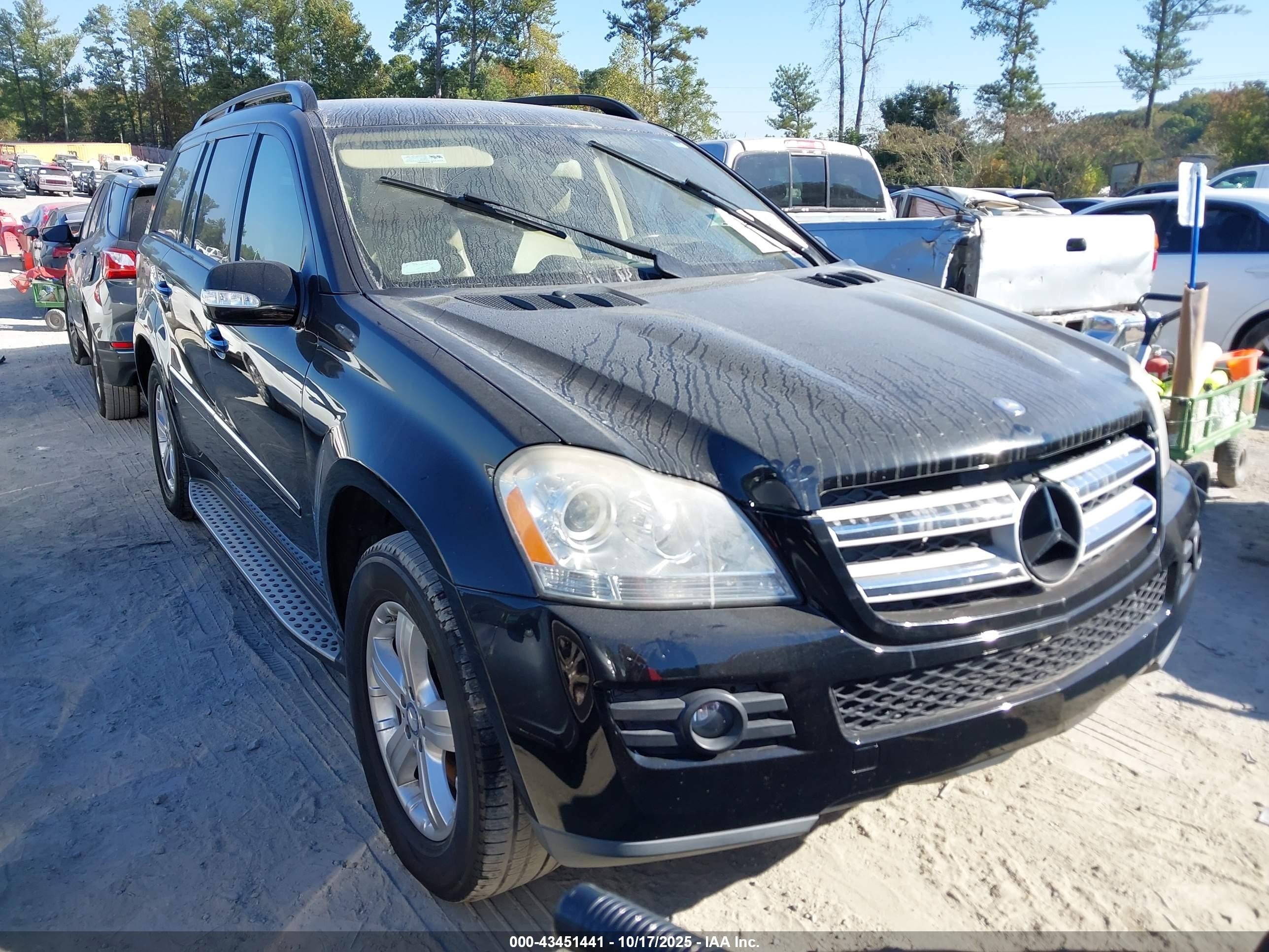 2008 Mercedes-benz Gl 320 Cdi 4matic Black vin: 4JGBF22E18A328072