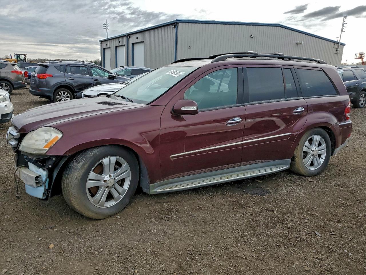 2008 Mercedes-benz Gl 320 Cdi Burgundy vin: 4JGBF22E48A413682