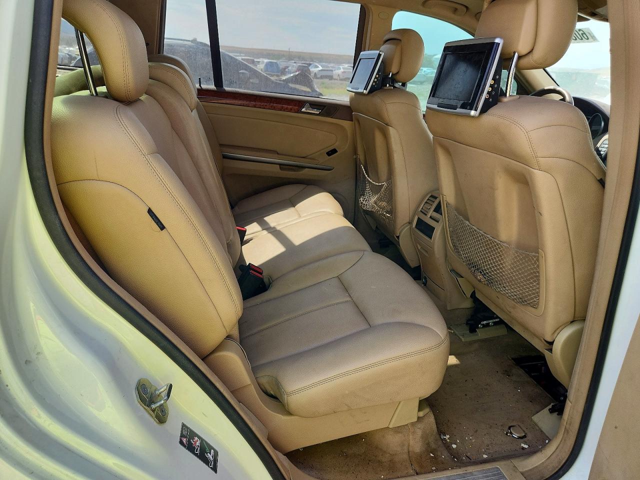 2009 Mercedes-benz Gl White vin: 4JGBF25E19A477014