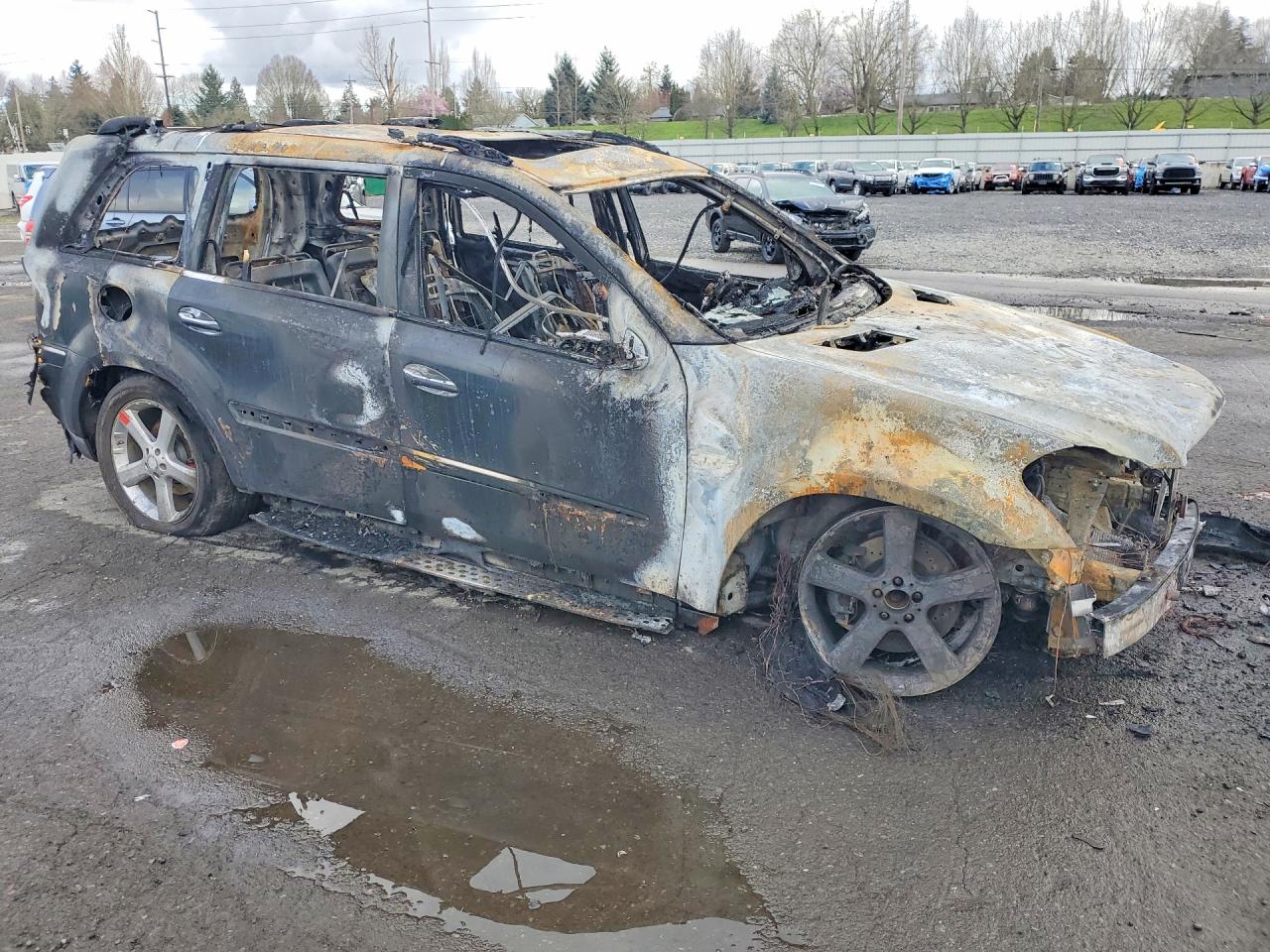 2009 Mercedes Benz Gl Burn vin: 4JGBF25E59A494575