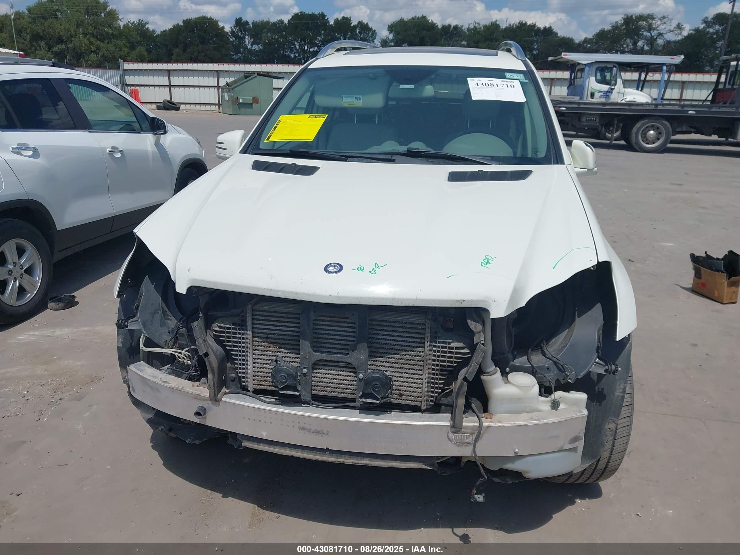 2011 Mercedes-benz Gl 350 Bluetec 4matic White vin: 4JGBF2FE0BA659520
