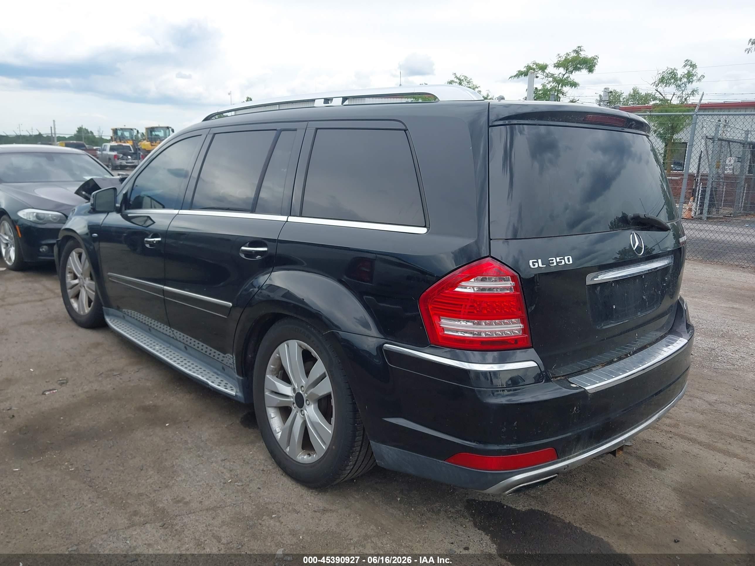 2011 Mercedes-benz Gl 350 Bluetec 4matic Black vin: 4JGBF2FE0BA731686