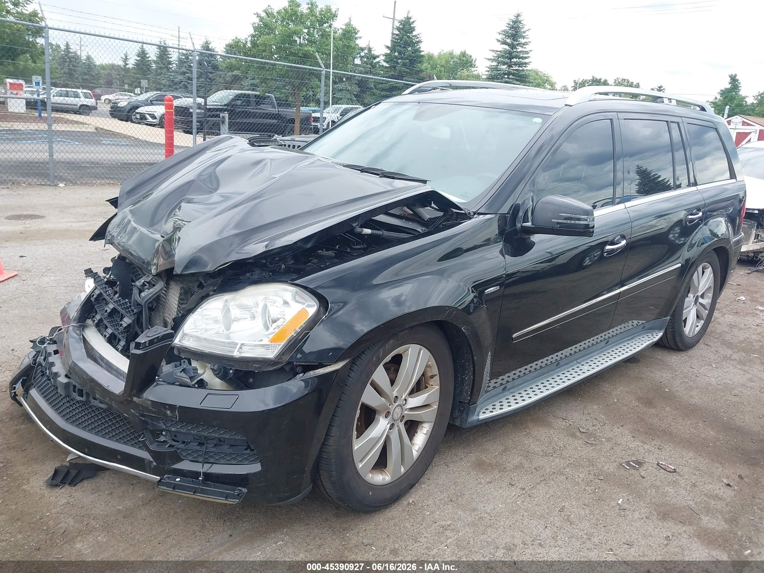 2011 Mercedes-benz Gl 350 Bluetec 4matic Black vin: 4JGBF2FE0BA731686