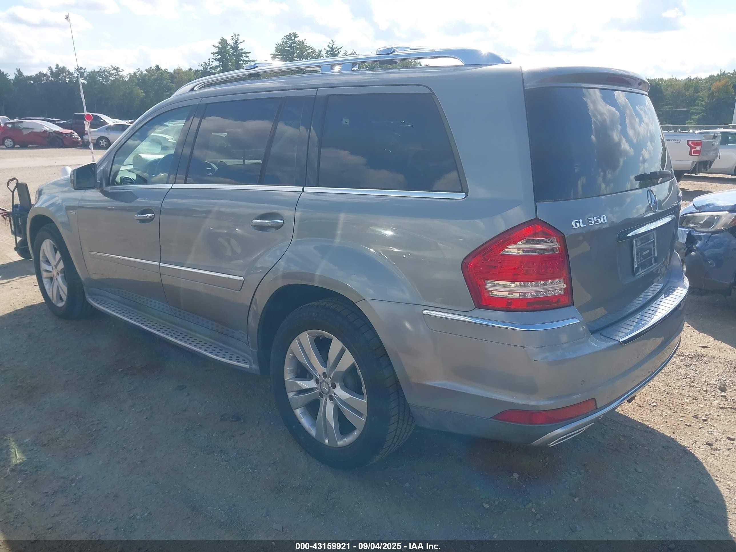 2011 Mercedes-benz Gl 350 Bluetec 4matic Silver vin: 4JGBF2FE0BA732045